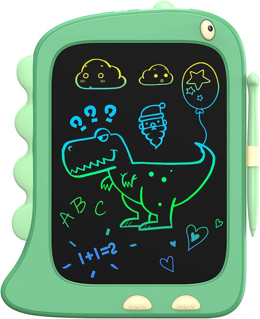 ORSEN LCD Doodle Board | Dinosaur Drawing Tablet for Kids Ages 2–6, Screen-Free, Reusable