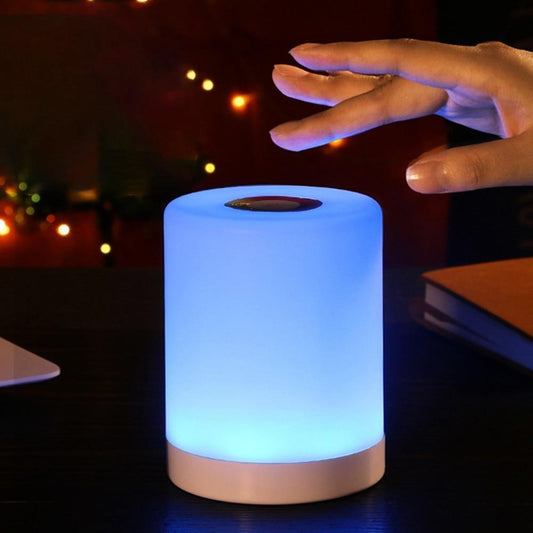 Smart USB Bedside LED Table Lamp | Dimmable, Rechargeable & Sensory-Friendly Bedside Comfort