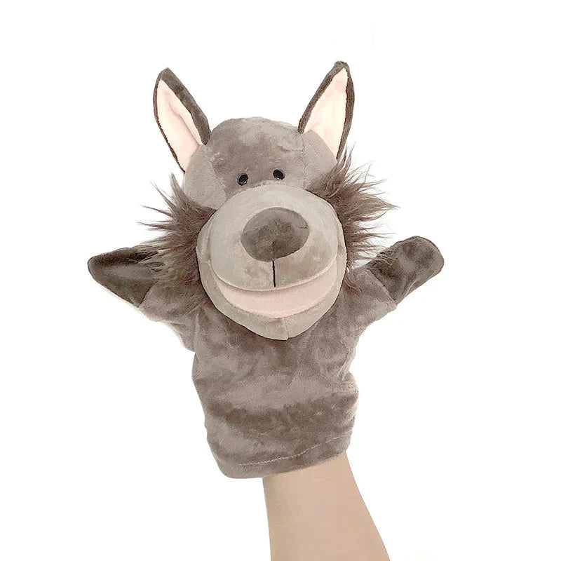 Stuffed Plush Animal Finger Story Puppet Toys