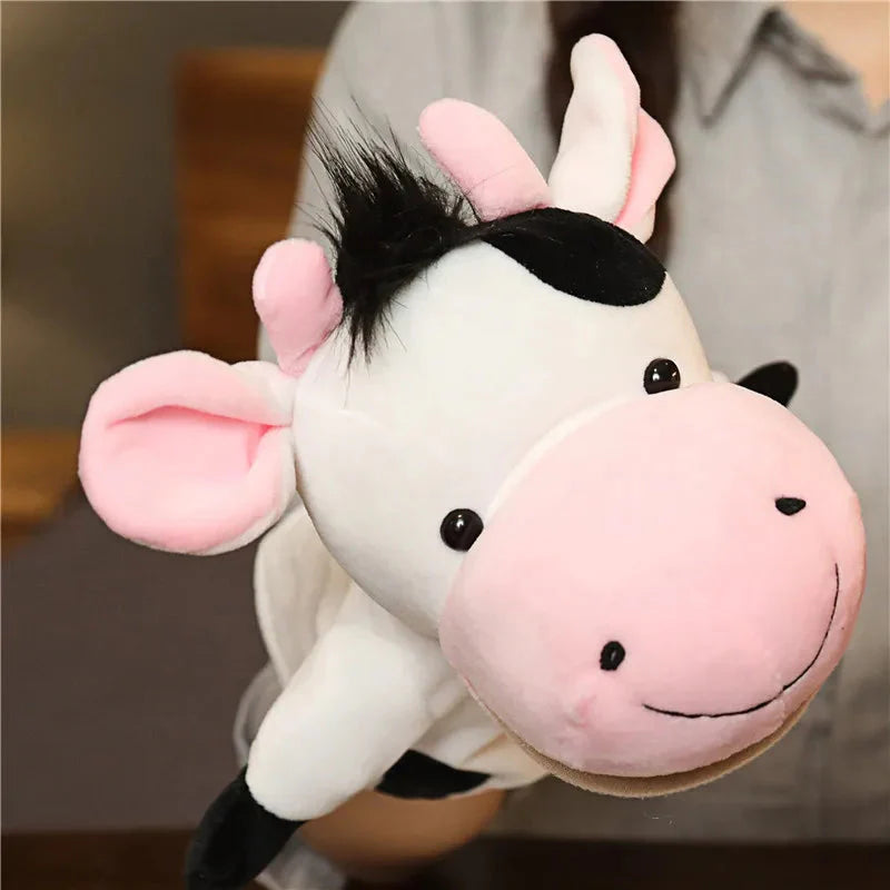 Stuffed Plush Animal Finger Story Puppet Toys