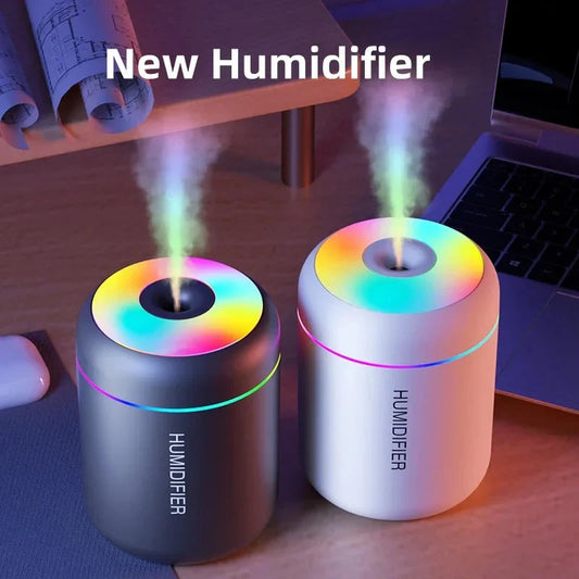 180ml Mini USB Air Humidifier | Aroma Diffuser & Mist Maker for Desk, Bedroom & Small Spaces