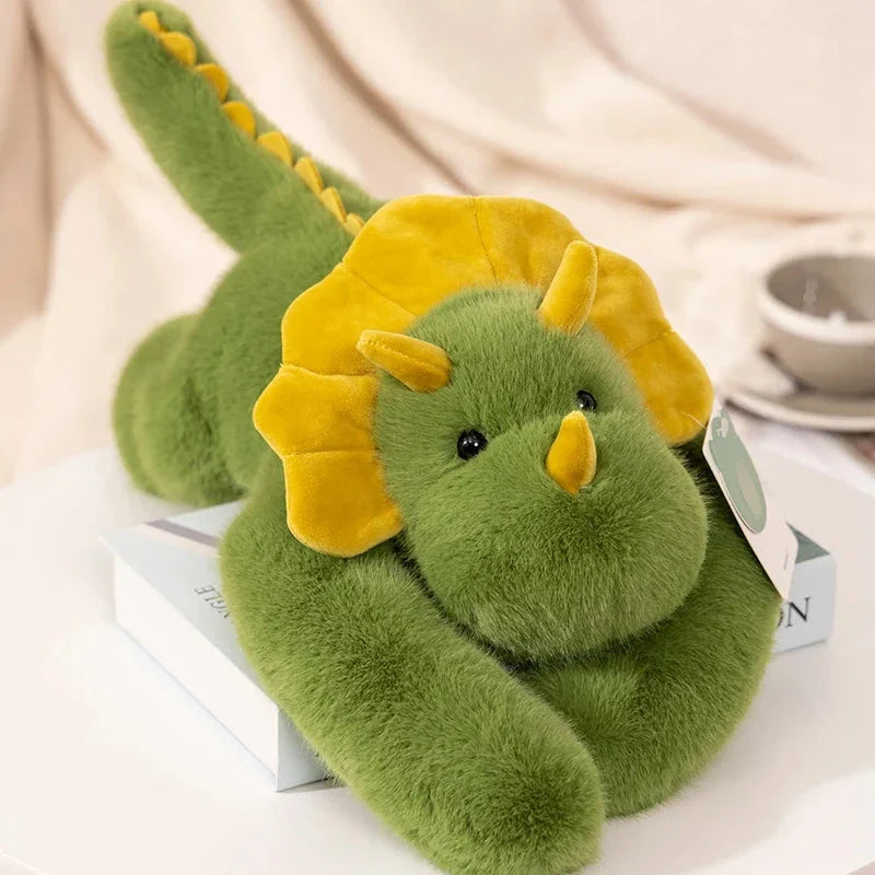 Kawaii Forest Animal Plush – Soft Raccoon, Dinosaur, Sloth, Panda Toy