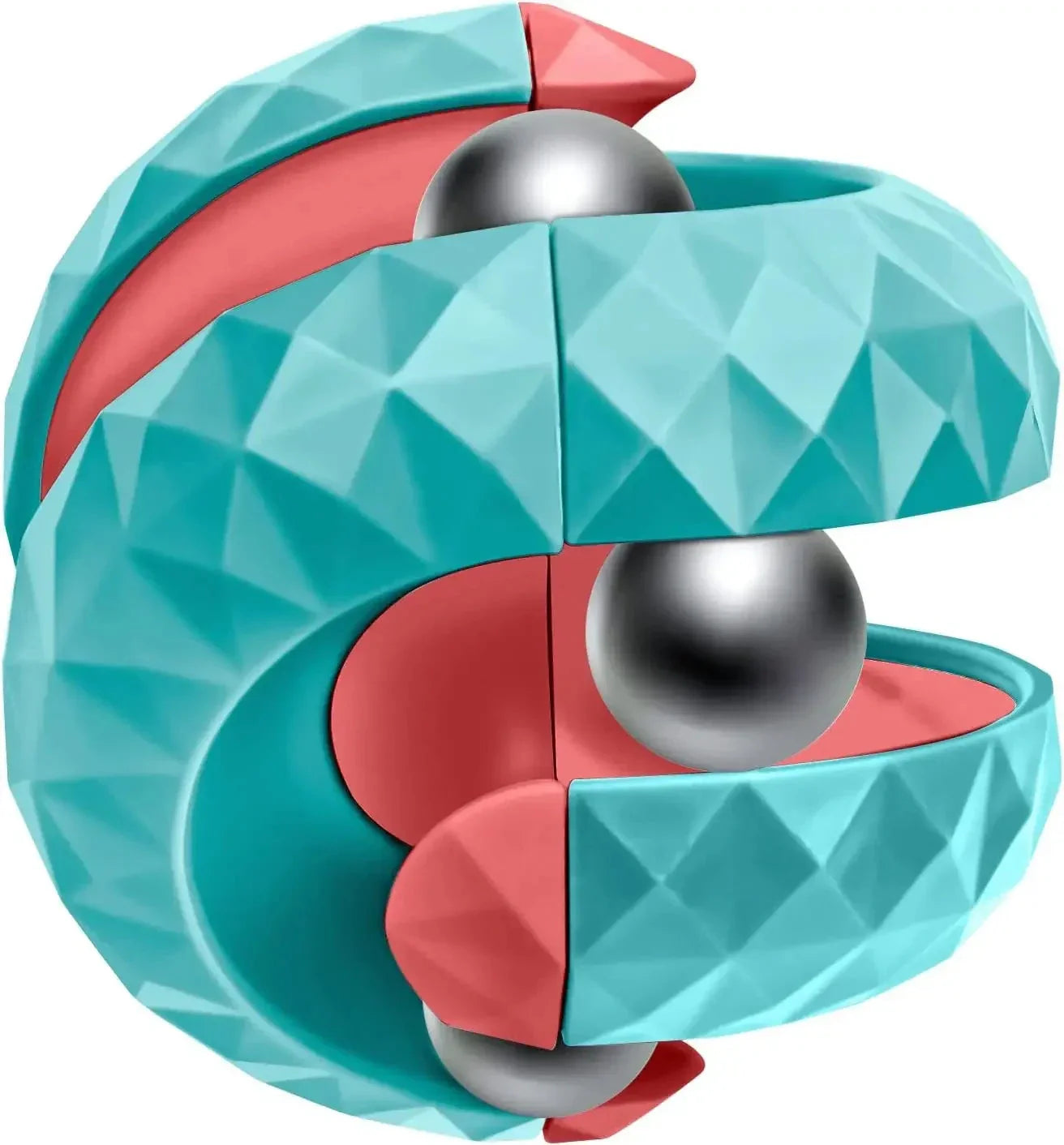 Decompression Orbit Ball Cube Fidget Toy – Anti-Stress Sensory Spinner Toy for Kids, Teens & Adults | Focus & Anxiety Relief Gift