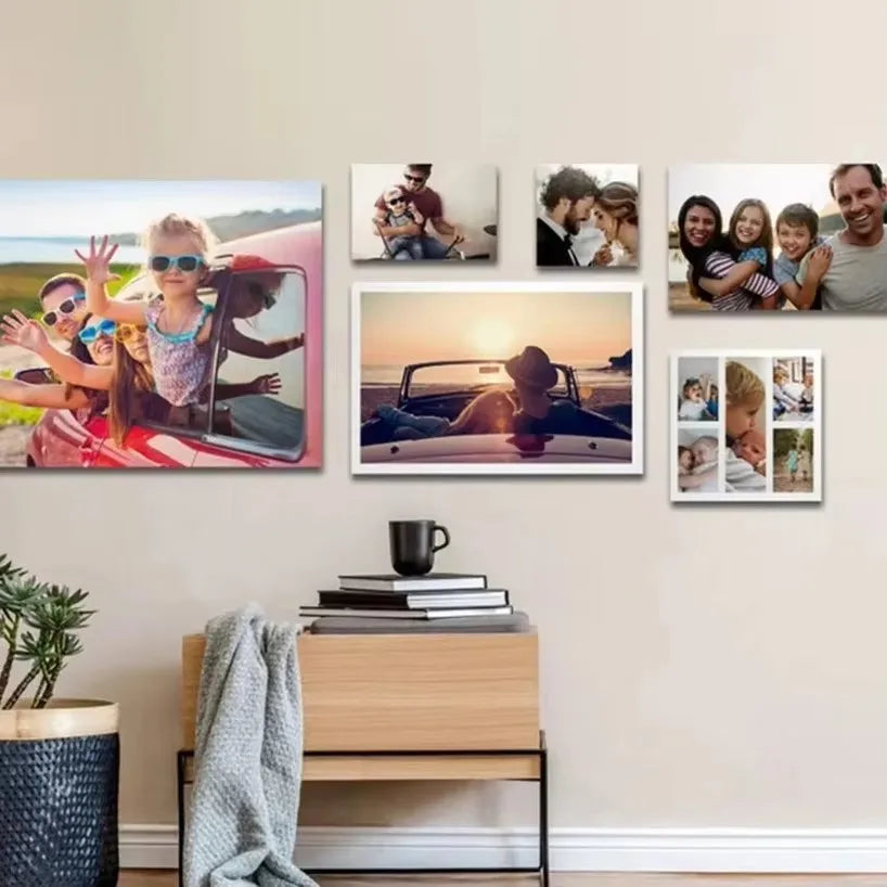 CustomPrint Your Own Posters High-quality Canvas Print Movie Wedding & Family Poster Picture for Living Room Bedroom Home Decor