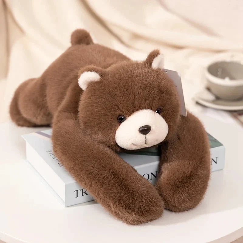 Kawaii Forest Animal Plush – Soft Raccoon, Dinosaur, Sloth, Panda Toy