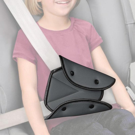 Child Seat Belt Positioner & Shoulder Pad | Travel Comfort Support for Families & Caregivers
