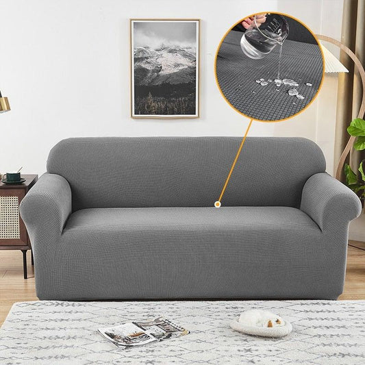 Waterproof Stretch Sofa Slipcover | Non-Slip, Elastic Hem | 1–4 Seater