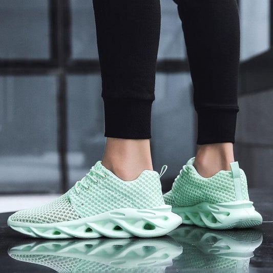 Unisex Platform Trainer Sneakers | Breathable Mesh, Lightweight, Casual Sport & Everyday Walking