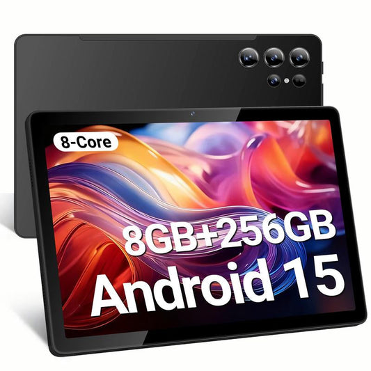 X9 Tablet Bundle | 256GB, Touchscreen, Dual Camera, Keyboard Case, Mouse & Stylus – Type-C, Android 15