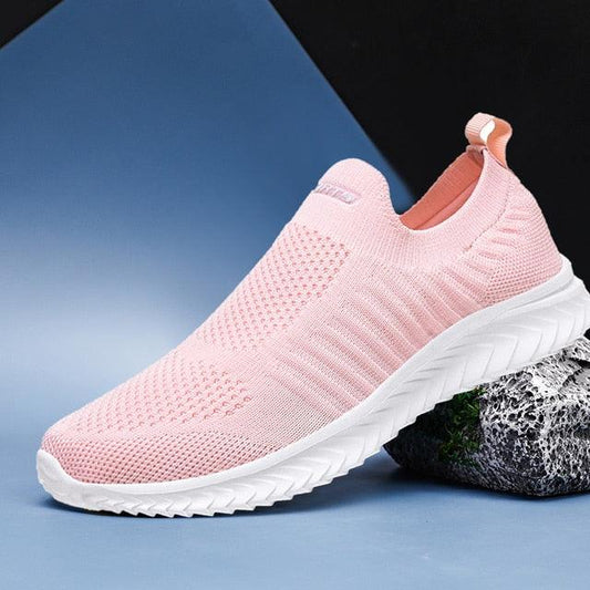 Unisex Slip-On Mesh Sneakers | Lightweight, Non-Slip, Breathable | Couple's Sizing