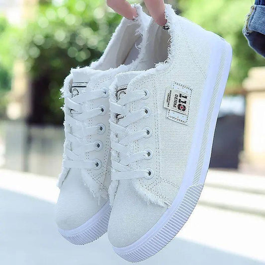 Women's Canvas Sneakers | Everyday Comfort for Caregivers, Errands, Outings & Active Family Life